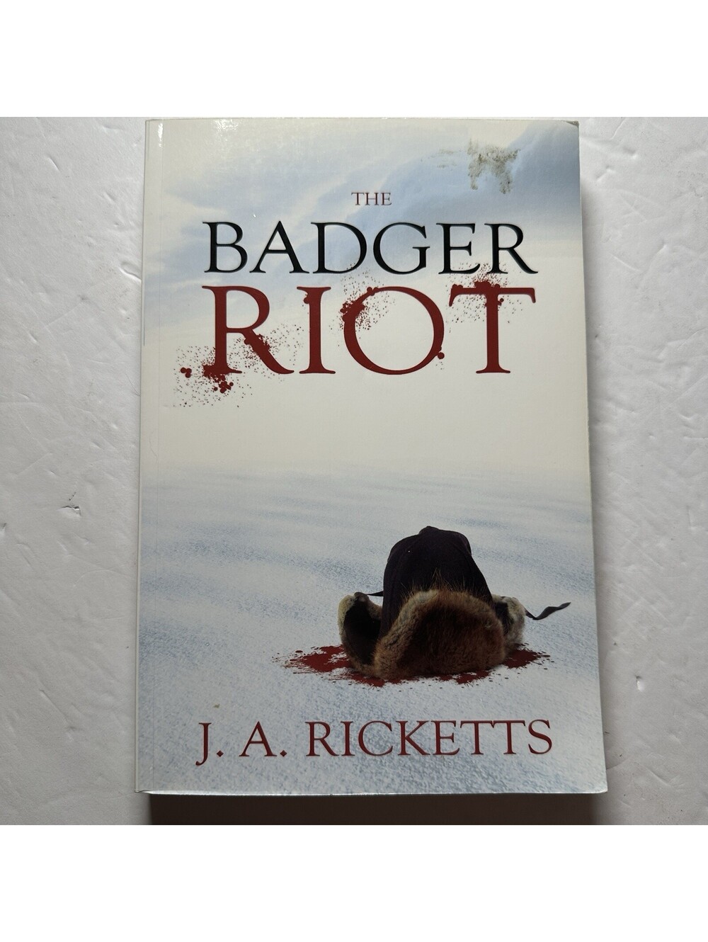 The Badger Riot J.A. Ricketts SIGNED INSCRIBED 1st Printing Newfoundland 2008
